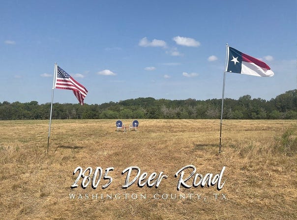 2805 Deer Road, Brenham, TX 77833