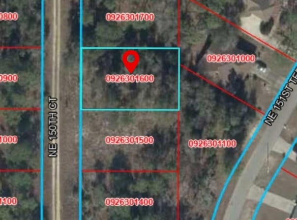 NE 150 Court, Williston Highlands, FL 32696
