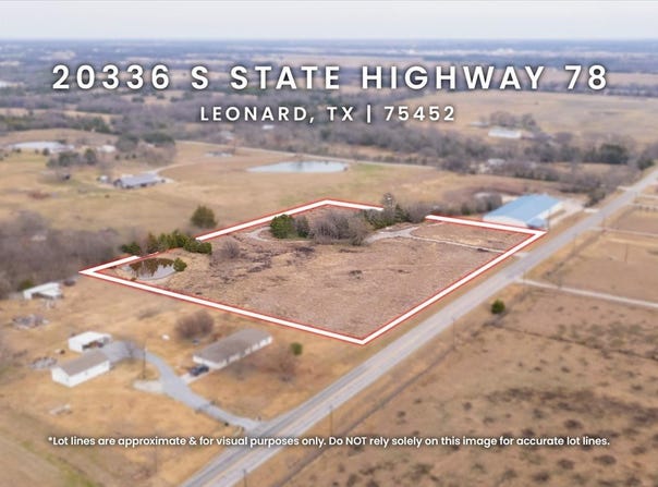 20336 S State Highway 78, Leonard, TX 75452