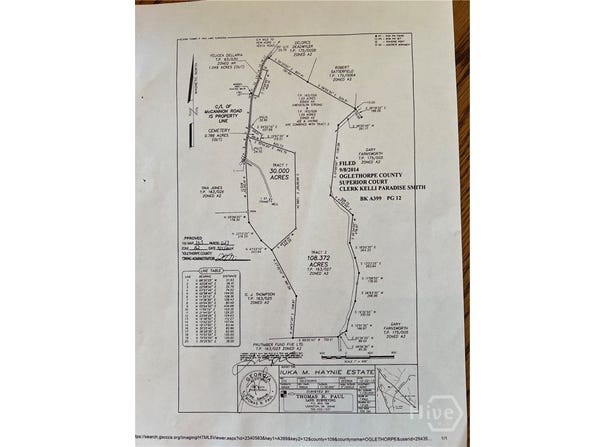 McCannon Road, Carlton, GA 30627