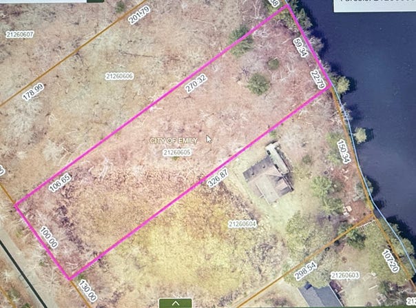 .85 Acres Lake Mary South Shore Drive, Emily, MN 56447