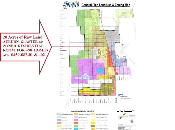 Auburn & Aster 20-ac (s/e corner), Adelanto, CA 92301
