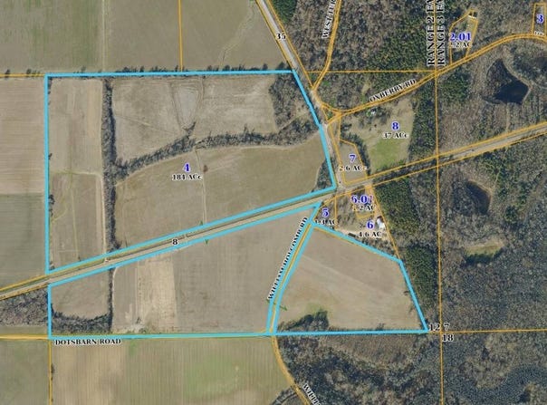 5900 Hwy 8 SOD FARM, Holcomb MS, MS 38940