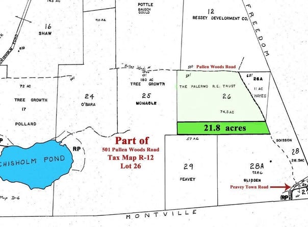 501-21ac Pullen Woods Road, Palermo, ME 04354