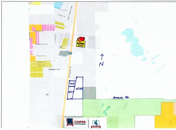 47.05 ac Amoco Rd, Casper, WY 82601