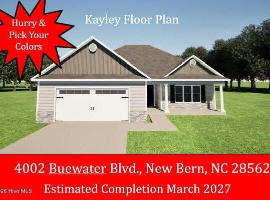 4002 Bluewater Boulevard, New Bern, NC 28562