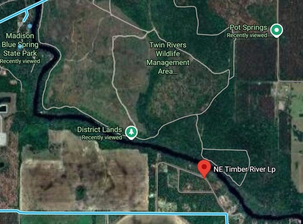 NE TIMBER RIVER Loop, LEE, FL 32059