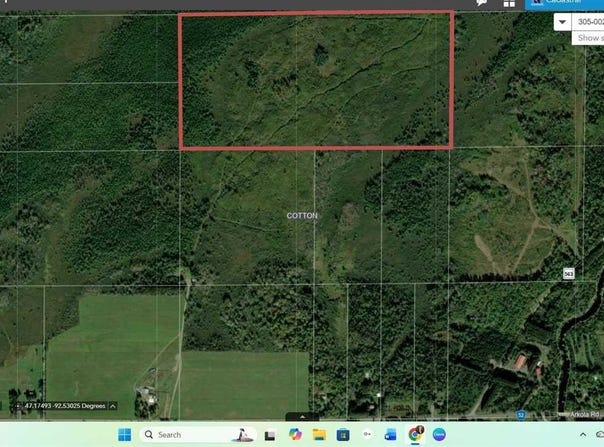 Road Access, Cotton, MN 55724