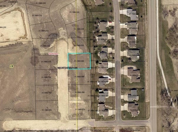 TBD xx Campbell Boulevard, Worthington, MN 56187