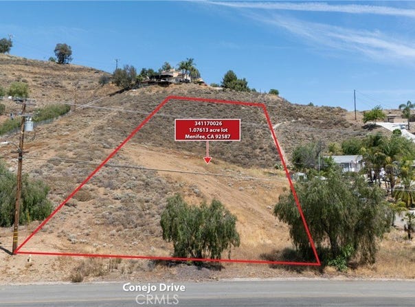 Conejo Drive, Menifee, CA 92587