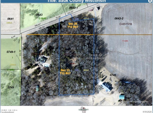 S4442 Johnson Road, Baraboo, WI 53913