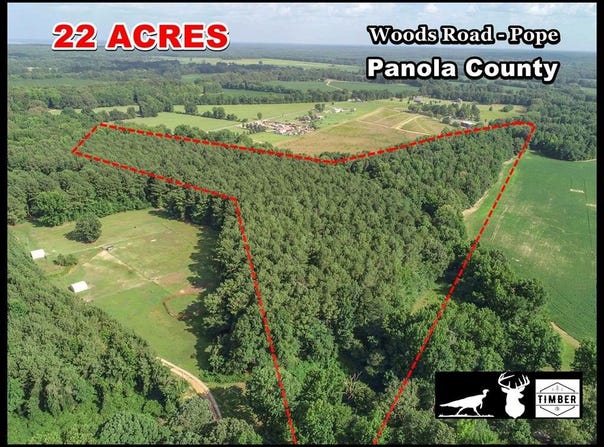 Woods Road, POPE, MS 38658