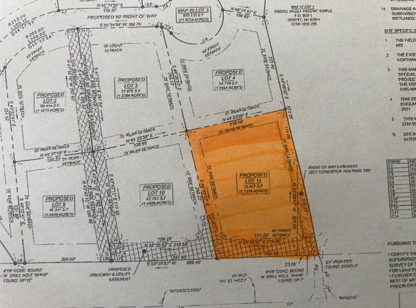 Squire Lane lot: 11, Ossipee, NH 03814