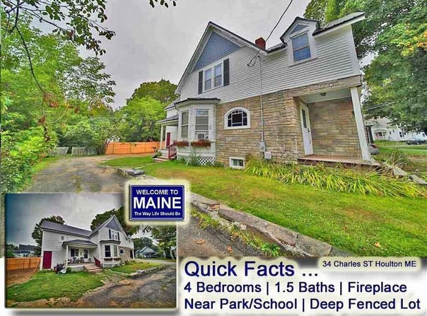34 Charles Street, Houlton, ME 04730