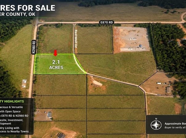 29070 red wolf Drive, Cushing, OK 73016
