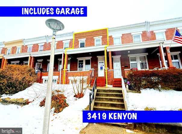 3419 KENYON Avenue, BALTIMORE, MD 21213
