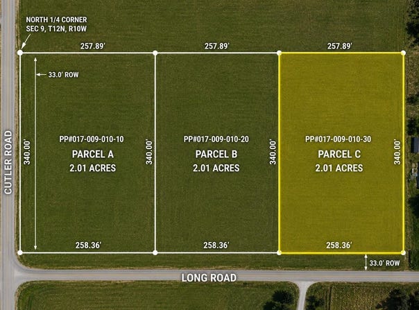 Long Road, Howard City, MI 49329