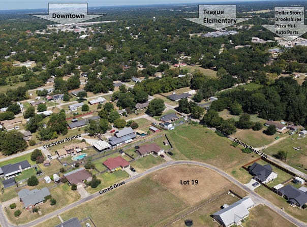 Carroll lot: 19, Teague, TX 75860