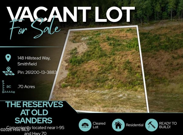 148 Hillstead Way lot: 4, Smithfield, NC 27577