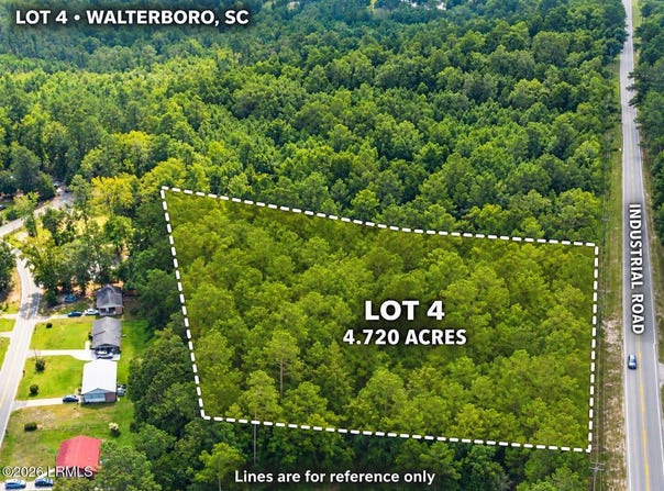 Tbd Lot 4 Industrial Road, Walterboro, SC 29488