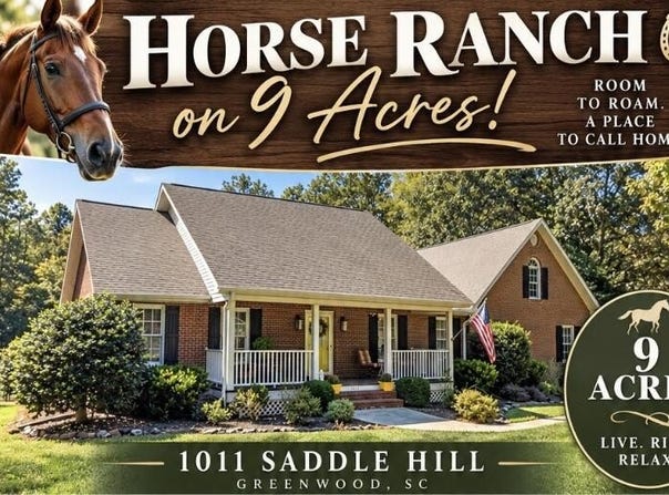 1011 Saddle Hill Rd, Greenwood, SC 29649