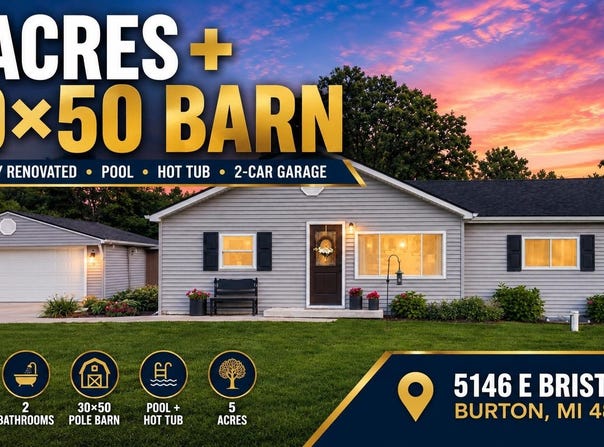 5146 E Bristol Road, Burton, MI 48519-1504