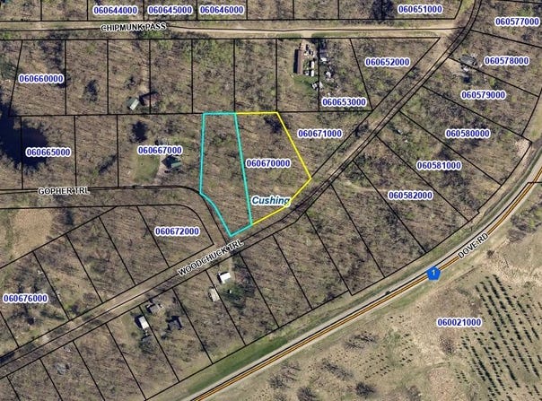Woodchuck Trail, Cushing, MN 56443