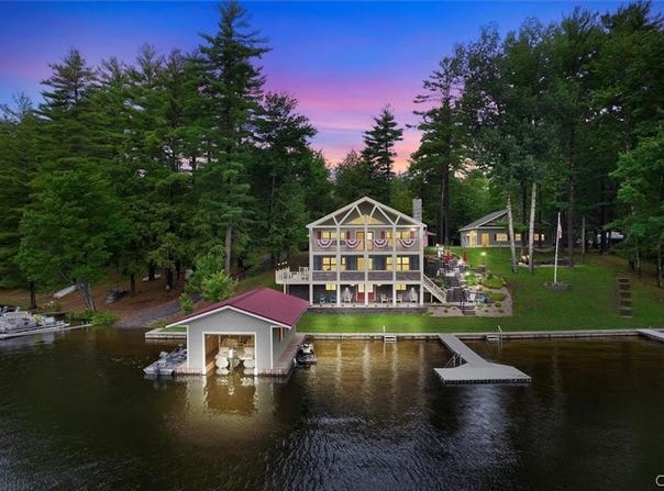 5494 N Shore Road, Brantingham, NY 13312