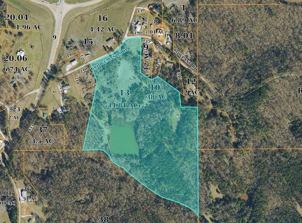 28.7 ac Bridgman Loop, Pontotoc, MS 38863