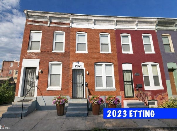 2023 ETTING Street, BALTIMORE, MD 21217