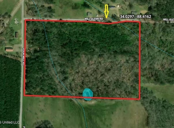Will Glenn Road, Smithville, MS 38870