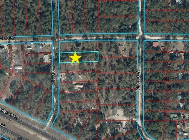 NE 99th Ct lot: 2, Bronson, FL 32621