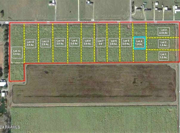 2700 Blk Peach Bloom Highway lot: 4, Church Point, LA 70525