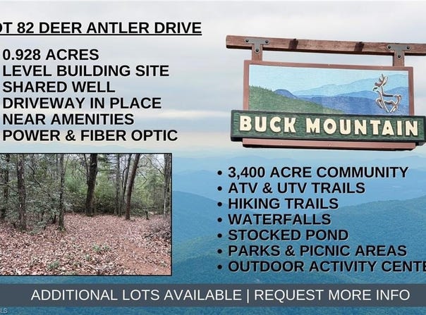 Deer Antler Drive lot: 82, Purlear, NC 28665
