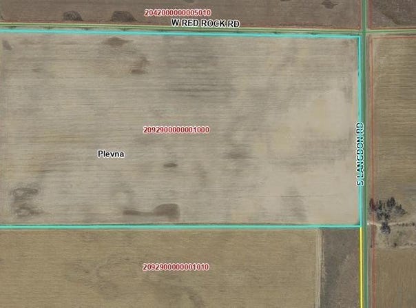 W Red Rock Rd, Plevna, KS 67568