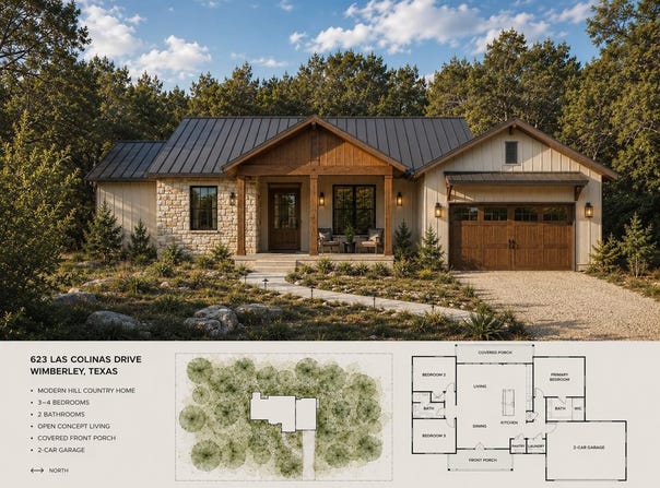 623 Las Colinas Dr, Wimberley, TX 78676