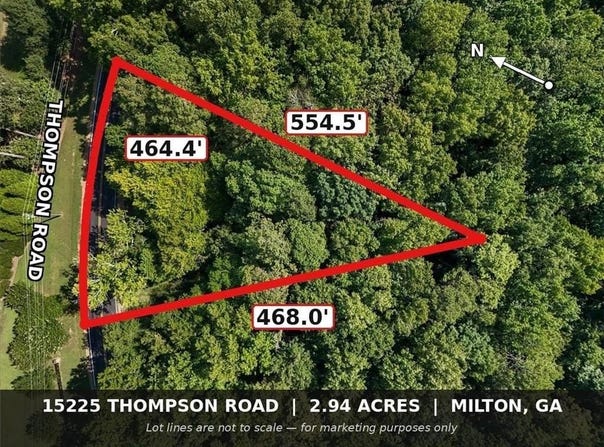 15225 Thompson Road, Milton, GA 30004