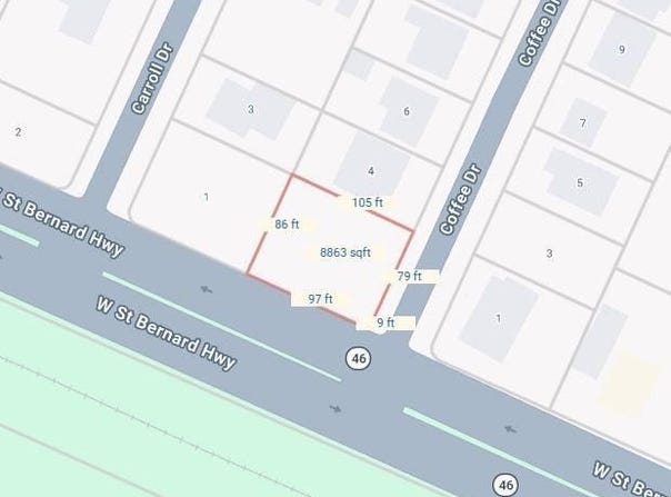 2 Coffee Drive, Chalmette, LA 70043