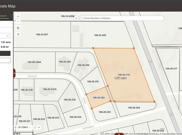 S Puma Dr, Safford, AZ 85546