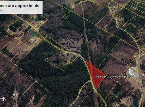 POPLAR SPRINGS Rd, Nauvoo, AL 35578