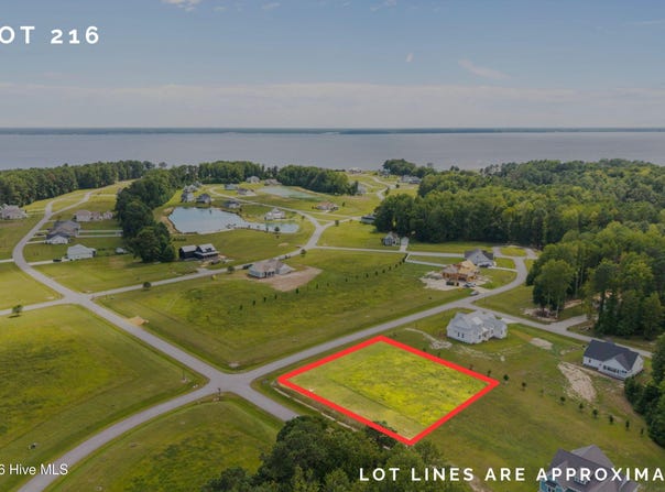 91 N Brightleaf Drive lot: 215+216, Minnesott Beach, NC 28510