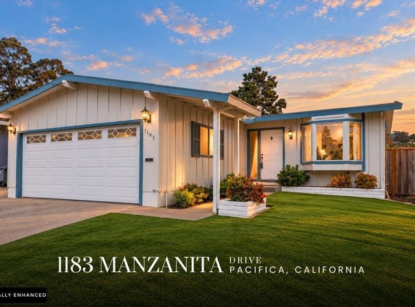 1183 Manzanita DR, PACIFICA, CA 94044