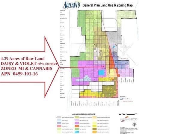 Daisy & Violet 4.29ac, Adelanto, CA 92301