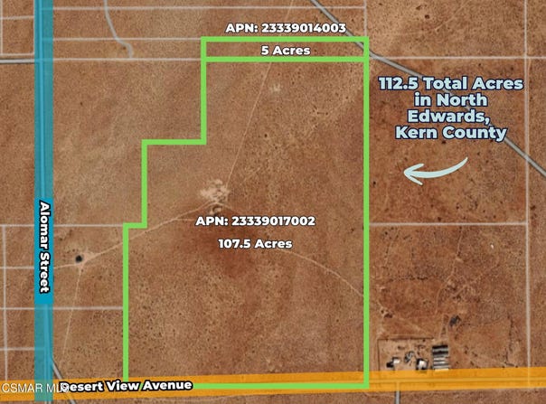 Desert View Avenue, North Edwards, CA 93523