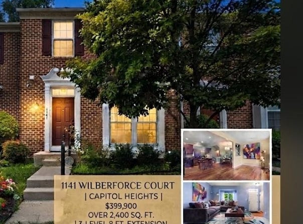 1141 WILBERFORCE CT, CAPITOL HEIGHTS, MD 20743