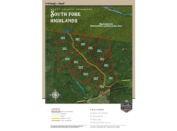 Tract 1 Of Sheep Ranch Road, Robbins, TN 37852