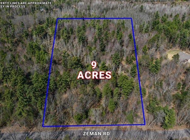 Off ZEMAN RD lot: 1, Eagle River, WI 54521