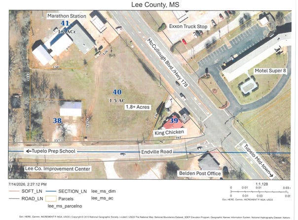 McCullough Blvd & Endville Rd, Belden, MS 38826