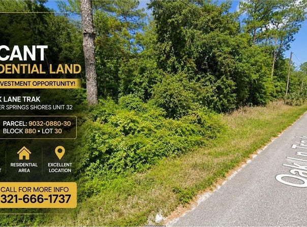 OAK LANE Track, OCALA, FL 34472