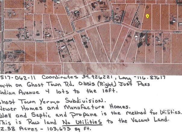 11 Oasis Street, Yermo, CA 92398